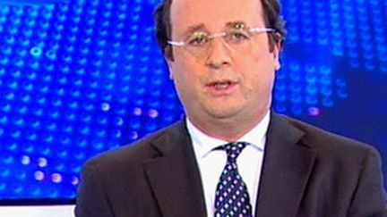 Déclaration de François Hollandesur France 3 (22/11/2008) (© France)