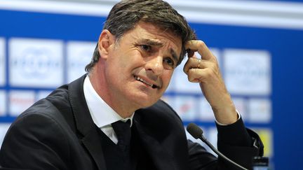 L'entraîneur espagnol de l'OM, Michel, n'a pas apprécié les propos de Basile Boli.
 (PASCAL POCHARD-CASABIANCA / AFP)