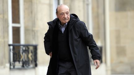 Le publicitaire Jacques S&eacute;gu&eacute;la en janvier 2011 &agrave; l'Elys&eacute;e. (LIONEL BONAVENTURE / AFP)