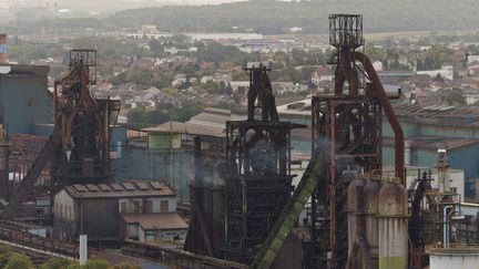 Les hauts-fourneaux d'ArcelorMittal &agrave; Florange (Moselle). (JEAN-CHRISTOPHE VERHAEGEN / AFP)