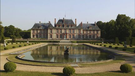 Chateau de Breteuil à Choisel (Yvelines). (RAPHAEL GAILLARDE / GAMMA-RAPHO)