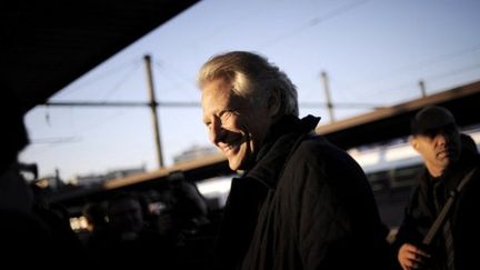 Dominique de Villepin s'est rendu à Dijon lundi 6 février (AFP)