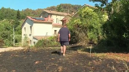 Incendies :&nbsp;à&nbsp;Bessèges, dans le Gard, les habitants regagnent leurs maisons après une nuit à haut risque  (France 2)