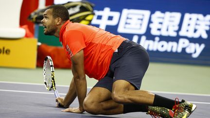 &nbsp; (Tsonga s'incline en finale des Masters 1000 de Shangai. © Maxppp)