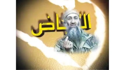 Une image d'Oussama Ben Laden tir&eacute;e de l'ouvrage "Al Qa&iuml;da par l'image". (LES ÉDITIONS PUF)