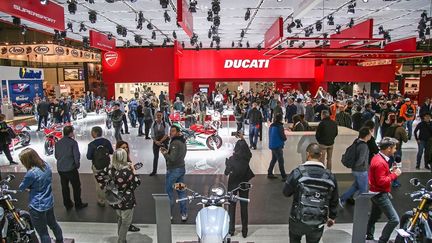 L'Eicma de Milan, le plus important salon annuel européen de la moto et du scooter. (EICMA)