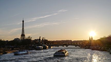 La ville de Paris, en avril 2018.&nbsp; (LUDOVIC MARIN / AFP)