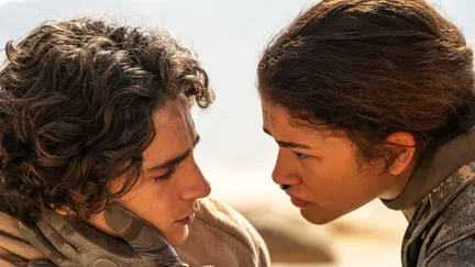 Timothée Chalamet et Zendaya à l'affiche du deuxième volet de "Dune", prévu en salle le 28 février. (2023 WARNER BROS)