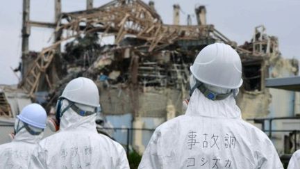 Au réacteur n3 de la centrale nucléaire de Fukushima, le 18 juin 2011 (AFP)