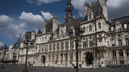 L'Hôtel de Ville à Paris, le 14 août 2018. (JOEL SAGET / AFP)