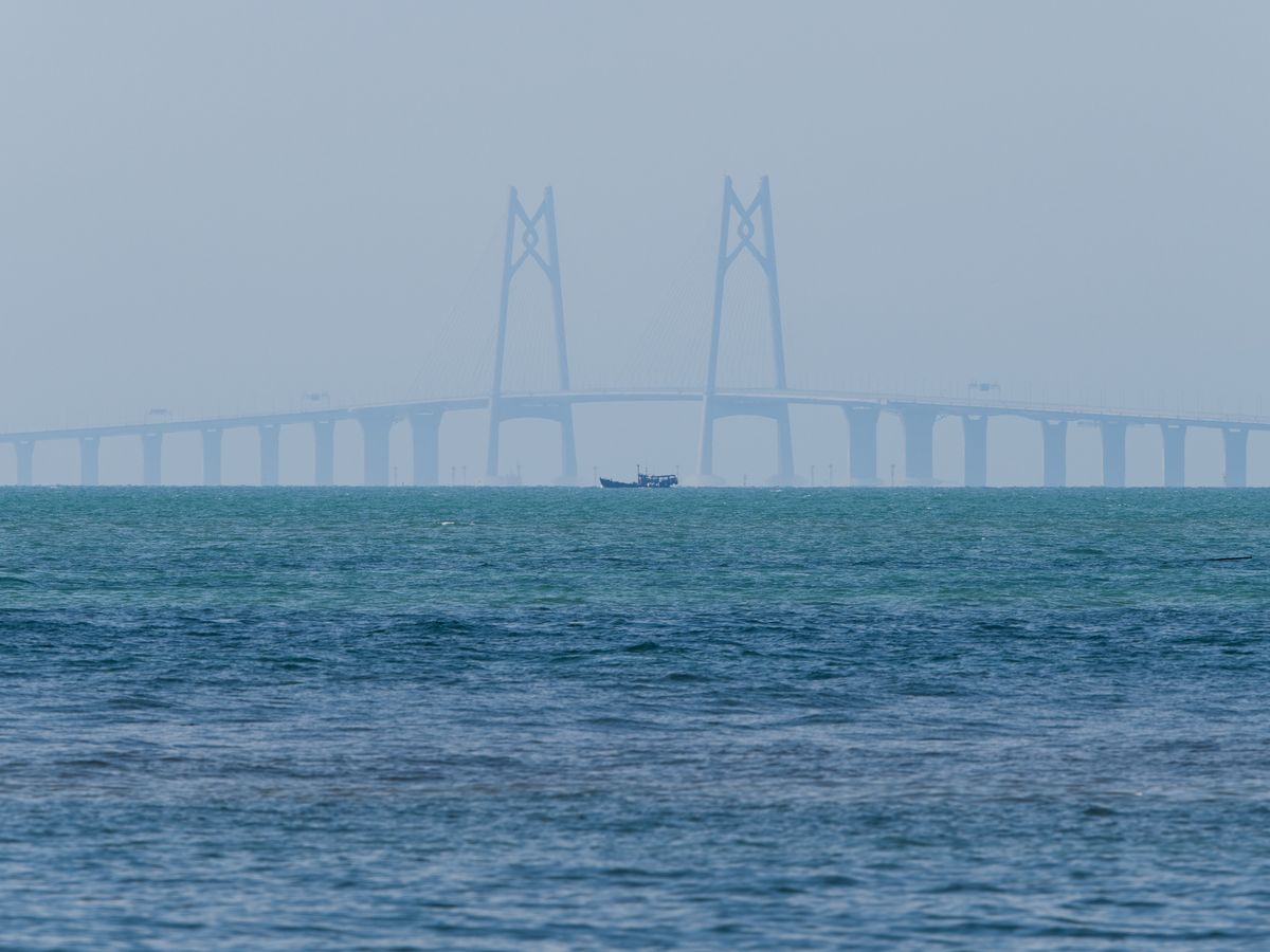 le plus grand pont en mer du monde