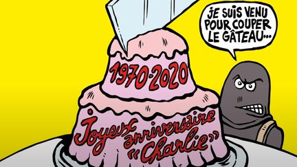 Le journal satirique fête ses 50 ans cette année (capture d'écran Youtube). (CHARLIE HEBDO)