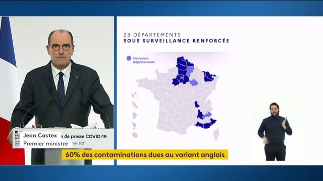 Covid-19 : Jean Castex annoncent que les Hautes-Alpes, l’Aisne et l’Aube rejoignent les départements sous surveillance