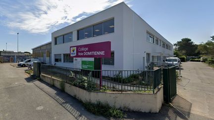 Le collège de la Voie Domitienne à Crès, dans l'Hérault. (CAPTURE D'ECRAN GOOGLE MAPS)