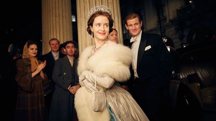 Claire Foy dans le rôle d'Elizabeth II dans "The Crown". (SONY PICTURES TELEVISION / LEFT BANK PICTURES / NETFLIX)