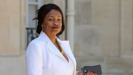 La ministre des Sports démissionnaire Laura Flessel, à l'Elysée, à Paris, le 27 juin 2018.&nbsp; (LUDOVIC MARIN / AFP)