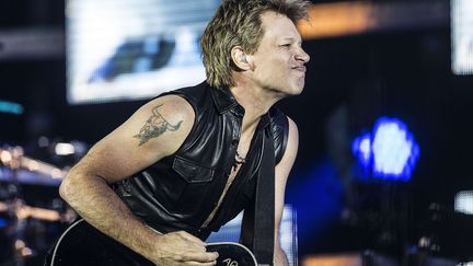 Jon Bon Jovi sur scène en 2013 à Copenhague
 (Mogens Flindt/AP/SIPA)