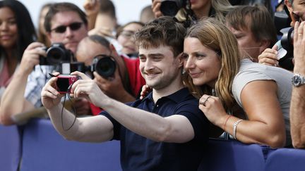 L'acteur britannique Daniel Radcliffe au festival de Deauville, le 10 septembre 2016
 (CHARLY TRIBALLEAU / AFP)