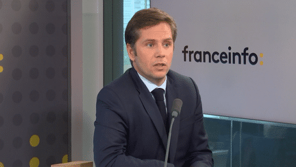 Pieyre-Alexandre Anglade, Renaissance MP, was the guest on 6:20 p.m. on franceinfi, Wednesday May 29, 2024. (FRANCE INFO)