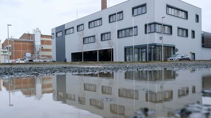 View of the site of the Meyer Burger solar company in Freiberg, which the group wants to close, on February 23, 2024. (SEBASTIAN WILLNOW / DPA)