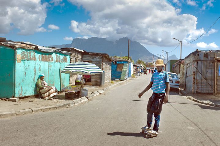 Le township de Langa (Géo Thierry Suzan)