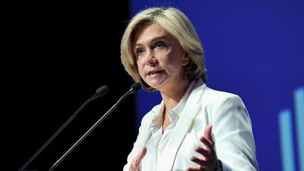 Valérie Pécresse, le 11 décembre 2021, à Paris. (BERTRAND GUAY / AFP)