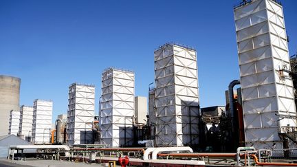 Le géant français Air Liquide exploitera les seize unités de l'entreprise sud-africaine Sasol, correspondant à une capacité de production d'oxygène de 42 000 tonnes par jour. Photo prise à Secunda, à l'est de Johannesburg. (Copyright Air liquide)