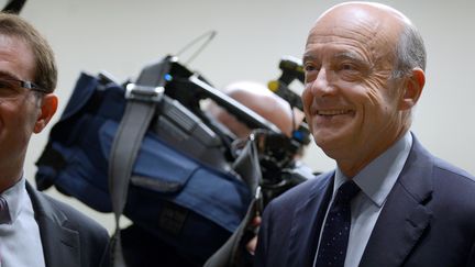 Alain Jupp&eacute;, le maire UMP de Bordeaux (Gironde), le 18 avril 2014. (JEAN-PIERRE MULLER / AFP)