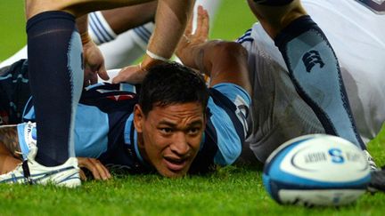 Israel Folau (Waratahs) (WILLIAM WEST / AFP)