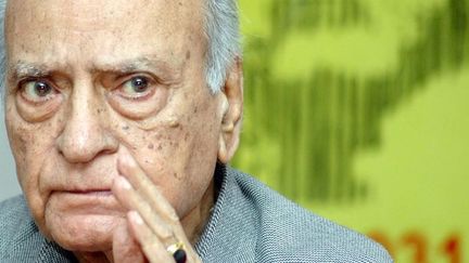 L&#039;acteur indien A.K. Hangal (Patna, septembre 2006)
 (Anindya Chattopadhyay / The Times of India / AFP)