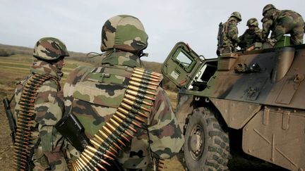 &nbsp; (Des soldats du 2ème RMAT en mission à Kaboul (Afghanistan) © MAXPPP)