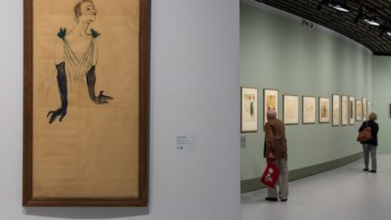 L'exposition Toulouse-Lautrec au Grand-Palais à Paris.&nbsp; (RICCARDO MILANI / HANS LUCAS)