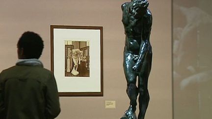 Les clichés d'Emmanuel Berry en miroir des sculptures de Rodin au musée des Beaux-Arts d'Orléans  
 (Musée de Rodin (Paris) / Capture d&#039;image Culturebox)