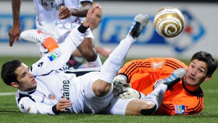 Le Lyonnais Yohann Gourcuff (FRANK PERRY / AFP)