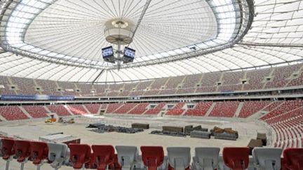 Le stade national de Varsovie pas encore terminé