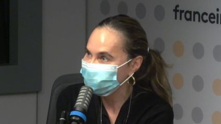 Christelle Pangrazzi, rédactrice en chef du nouveau magazine conso "Kali"&nbsp; &nbsp; (FRANCEINFO / RADIO FRANCE)