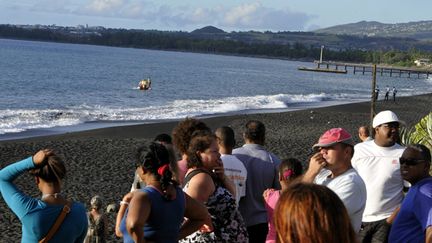 &nbsp; (Lors d'une attaque de requins à La Réunion © Maxppp)