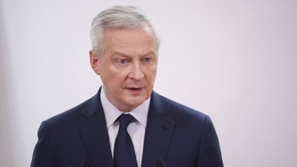 Bruno le Maire, le 1er février 2024. (YOAN VALAT / MAXPPP)