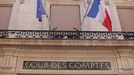 L'entrée de la Cour des comptes à Paris. (MAXPPP)