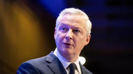 Le ministre de l'Economie, Bruno Le Maire, le 5 janvier 2023 à Paris. (XOSE BOUZAS / HANS LUCAS / AFP)