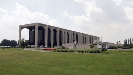 Une des réalisation emblématiques de Niemeyer. Sur un miroir d&#039;eau, la structure en béton avec des arcs est devenue un des premiers exemples au monde d&#039;espace ouvert abritant des bureaux
 (Luca Bruno/AP/SIPA)