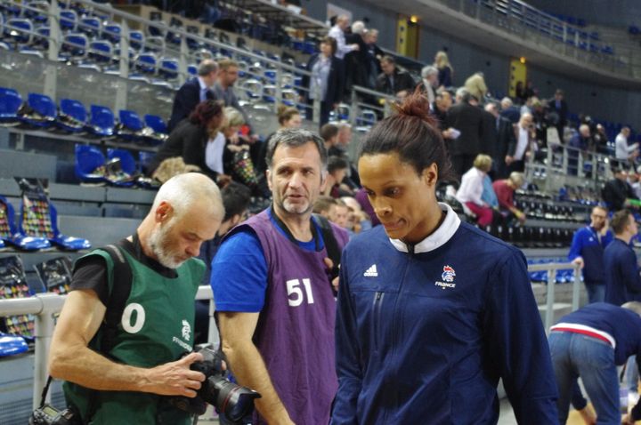 La handballeuse Allison Pineau. (XAVIER MONFERRAN / RADIOFRANCE)