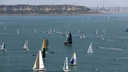 &nbsp; (Le départ de la Transat Jacques Vabre dimanche © Jean-Marie Liot/DPPI/TJV15)