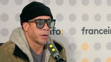 Joey Starr, comédien dans "Le remplaçant" (FRANCEINFO / RADIO FRANCE)