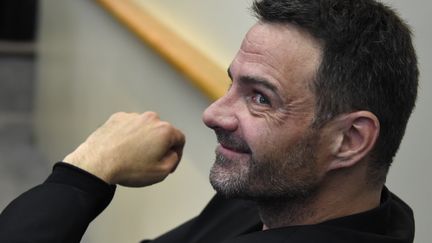 L'ancien trader Jérôme Kerviel devant le tribunal de Versailles le 15 juin 2016. (DOMINIQUE FAGET / AFP)