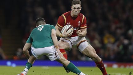 North face à Murray lors d'un pays de Galles-Irlande à Cardiff le 10 mars 2017 (ADRIAN DENNIS / AFP)