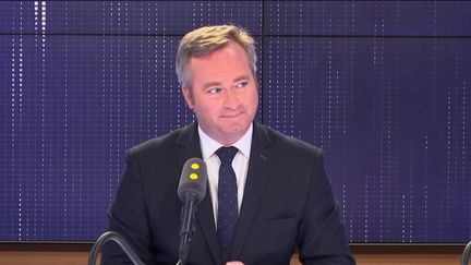 Jean-Baptiste Lemoyne, secrétaire d’Etat auprès du ministre de l’Europe et des Affaires Étrangères, le 10 mai 2019 sur franceinfo. (FRANCEINFO / RADIOFRANCE)