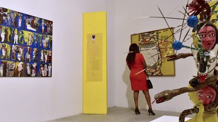 L'exposition "Lumières d'Afrique" à Abidjan (26 avril 2016)
 (Issouf Sanogo / AFP)