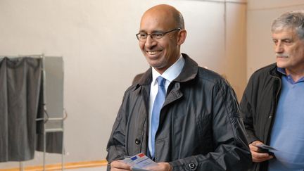 Le premier secr&eacute;taire du Parti socialiste, Harlem D&eacute;sir, le 23 mars 2014 &agrave; Paris. (PATRICE PIERROT / CITIZENSIDE / AFP)