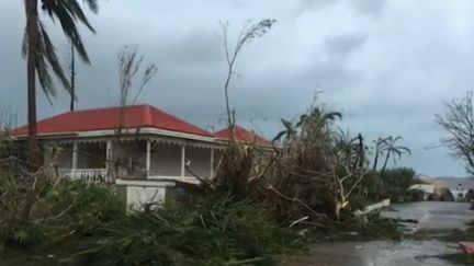 Ouragan Irma : Saint-Barthélémy défigurée